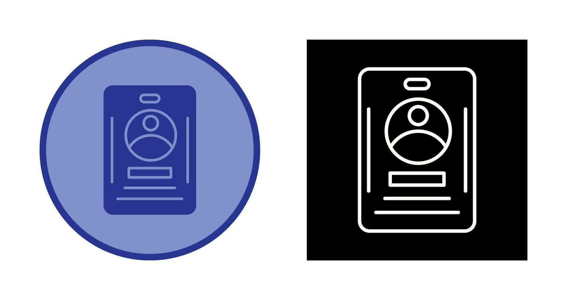 Office Card Vector Icon