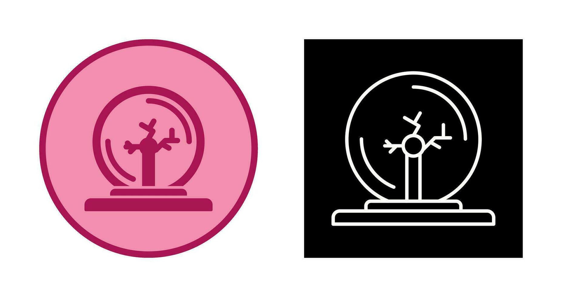 Plasma Ball Vector Icon