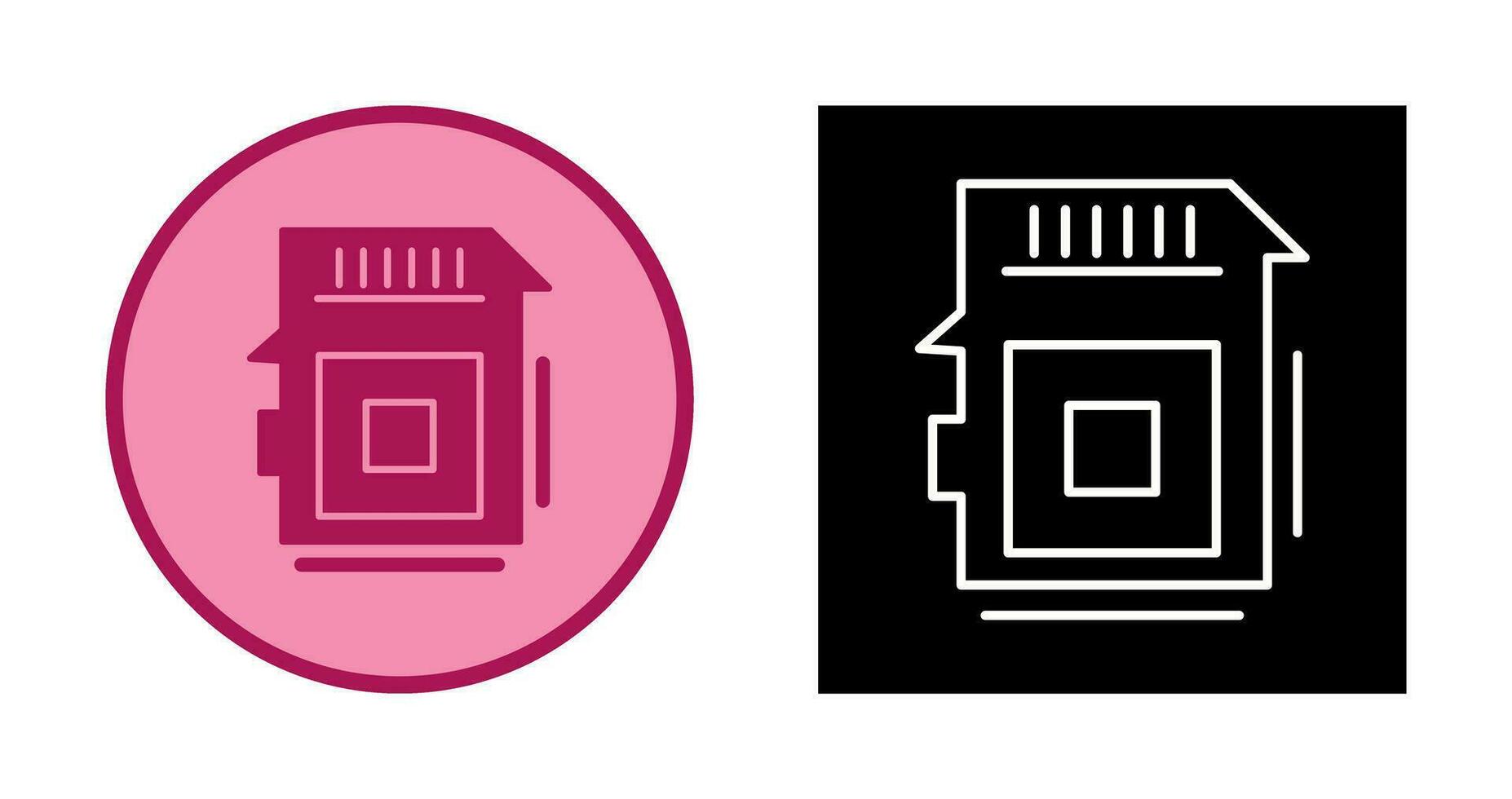 Sd Card Vector Icon