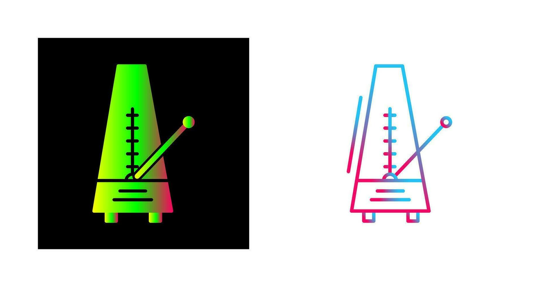 Metronome Vector Icon