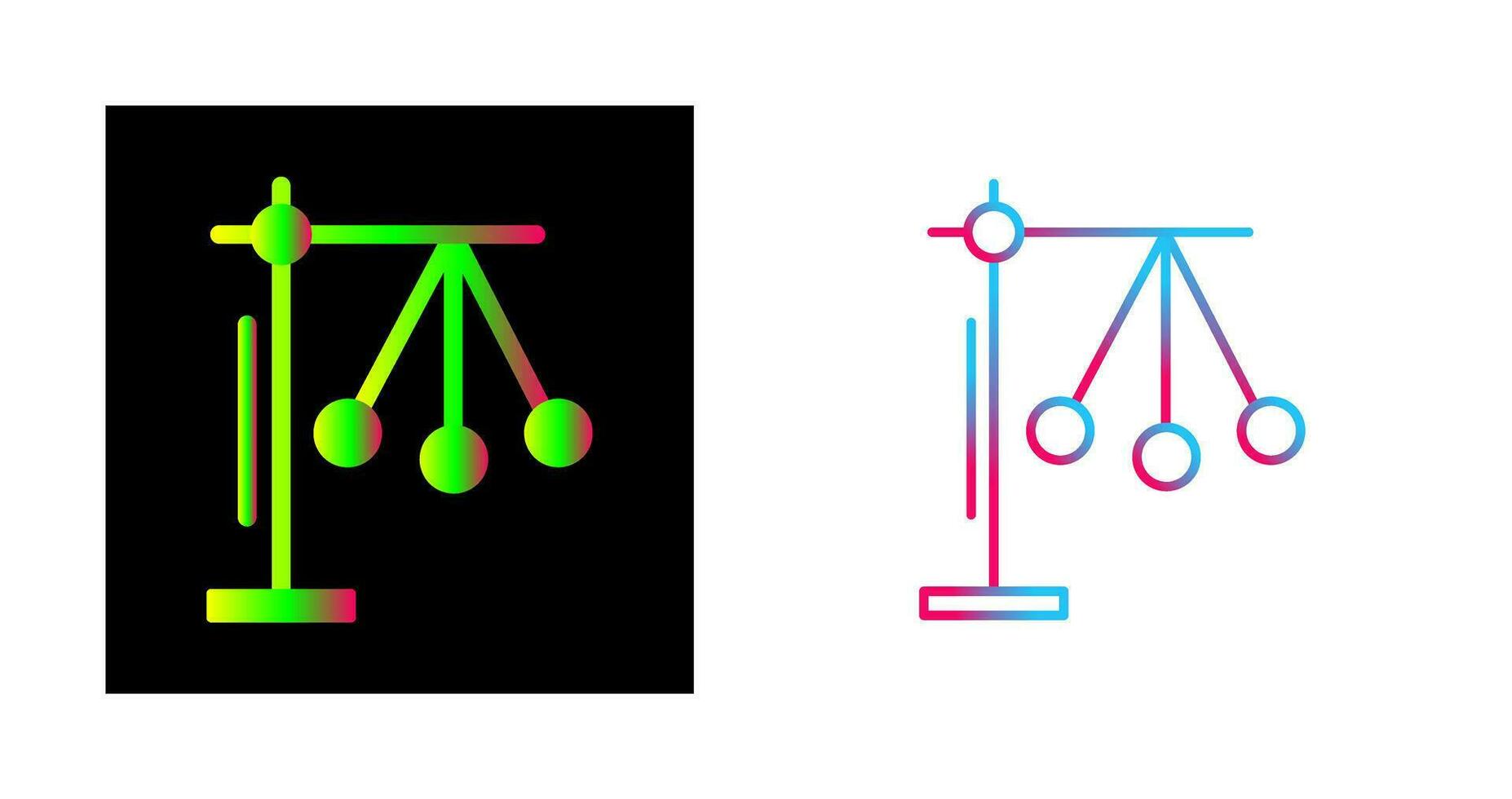 Pendulum Vector Icon