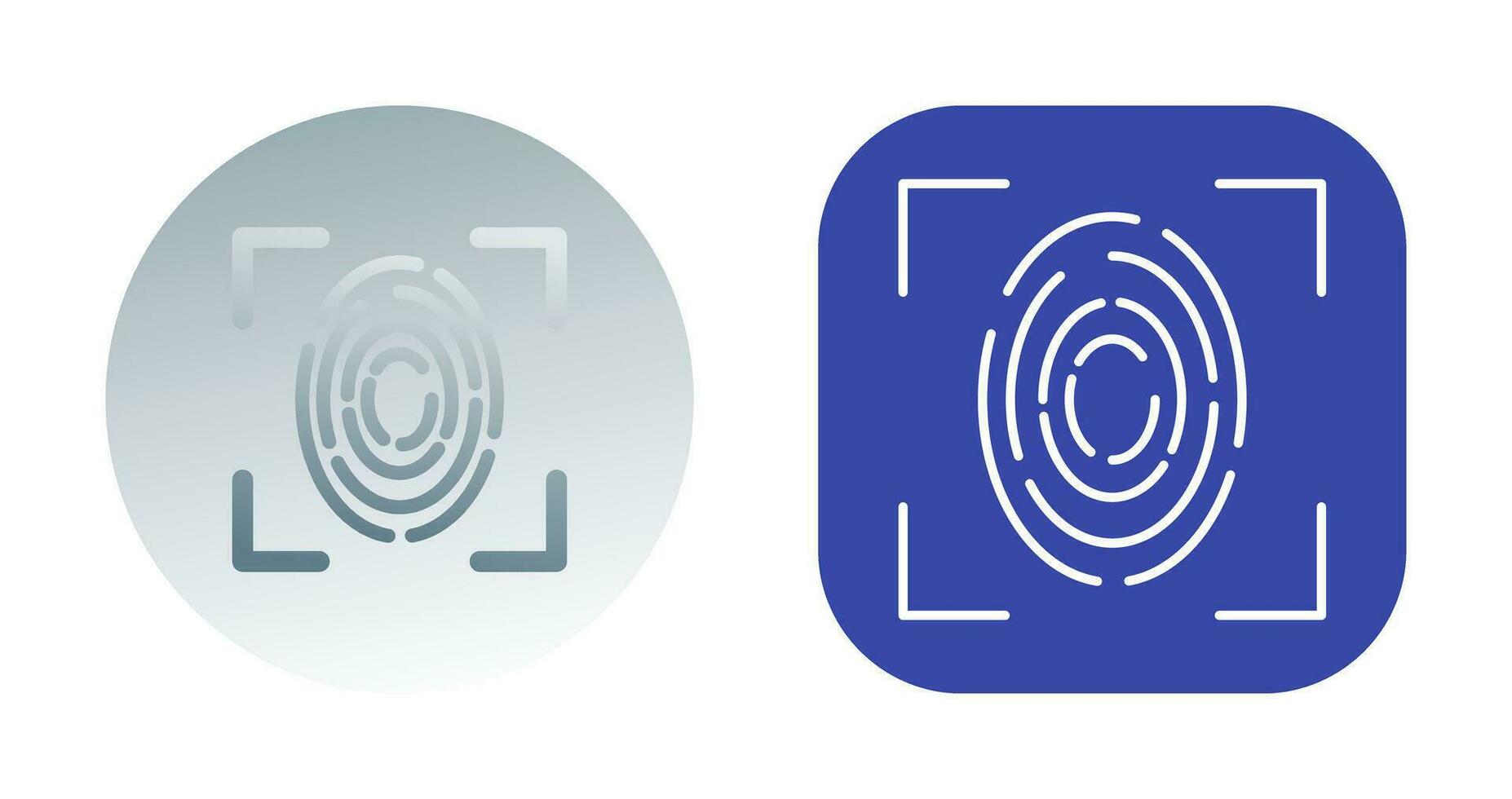 Fingerprint Vector Icon