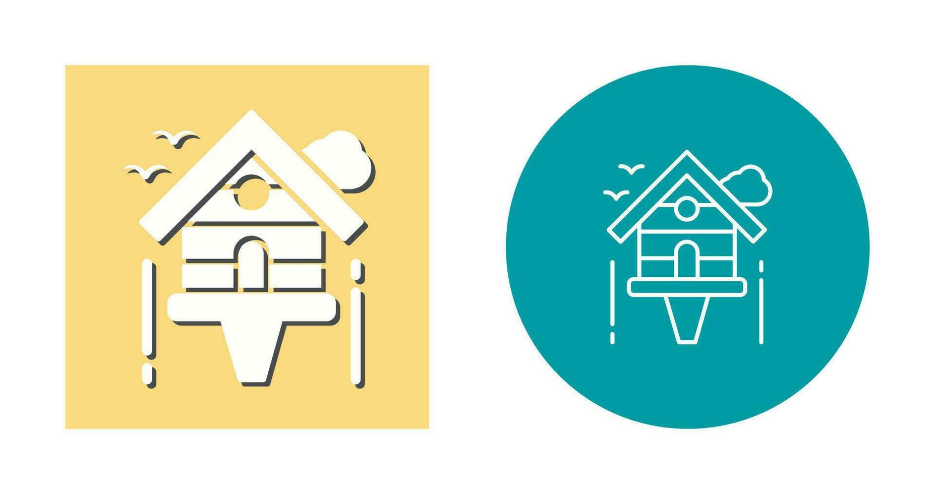 Birdhouse Vector Icon