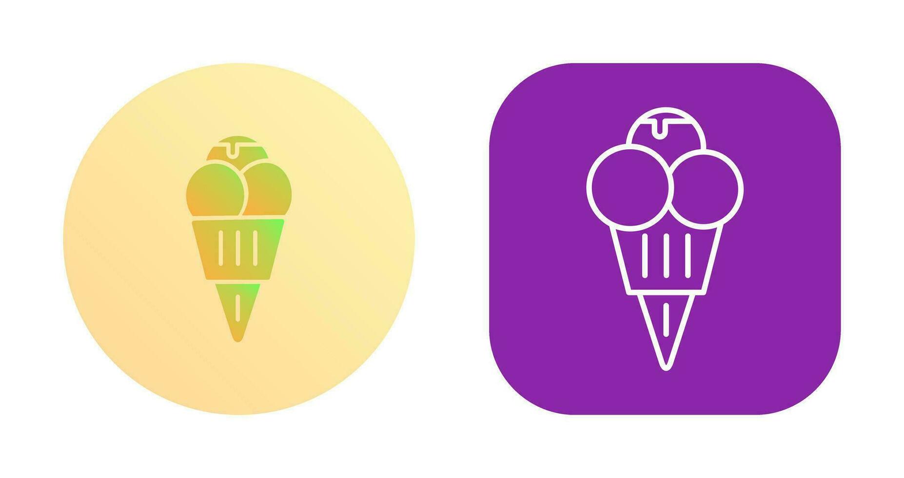 Ice cream Vector Icon