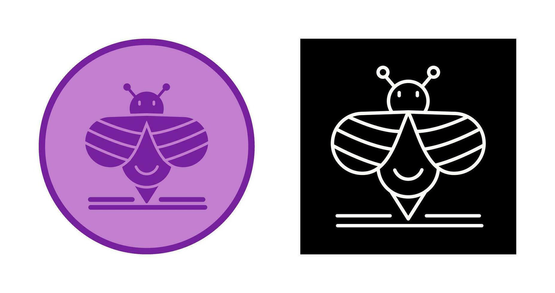 Bee Vector Icon