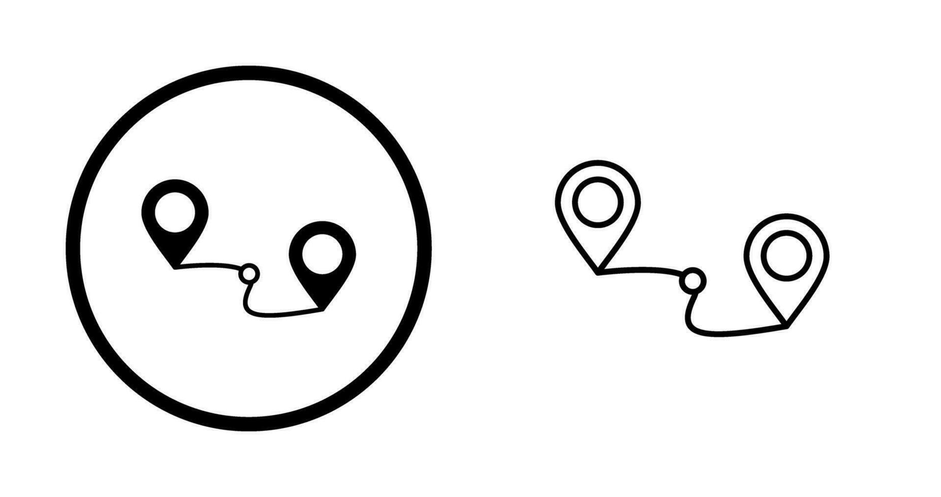 Route Vector Icon