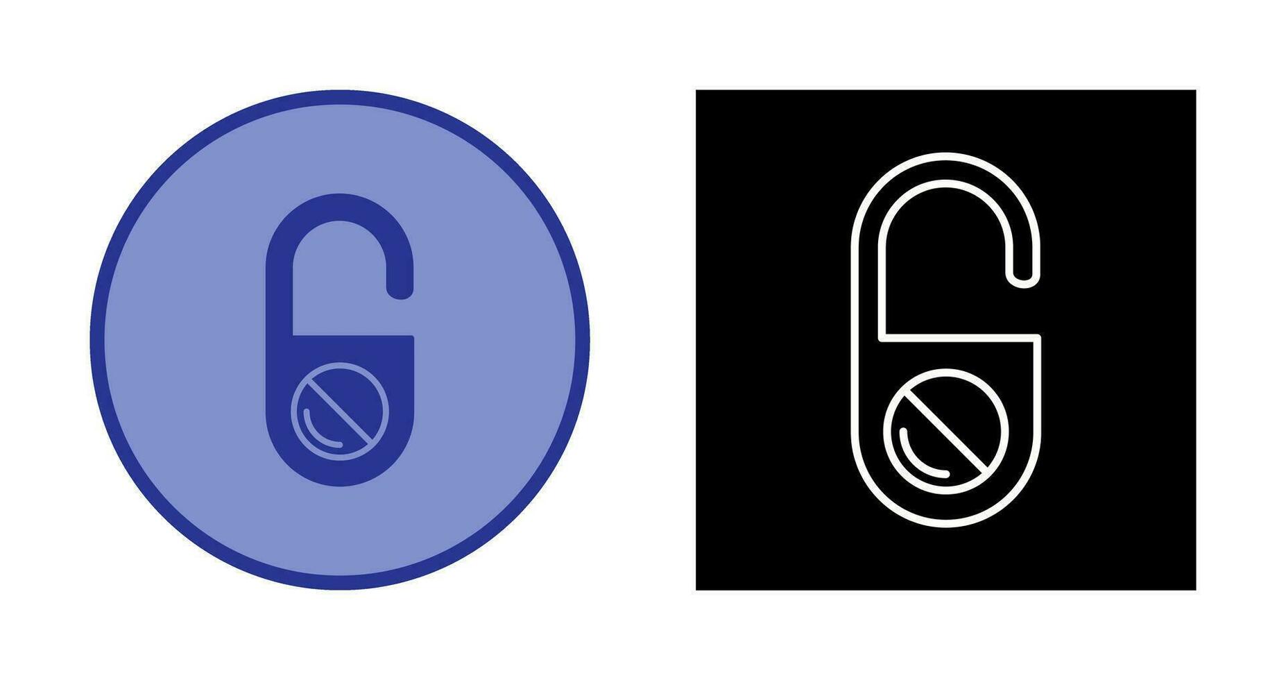 Do Not Disturb Vector Icon