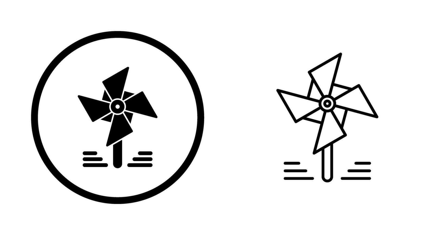 Pinwheel Vector Icon