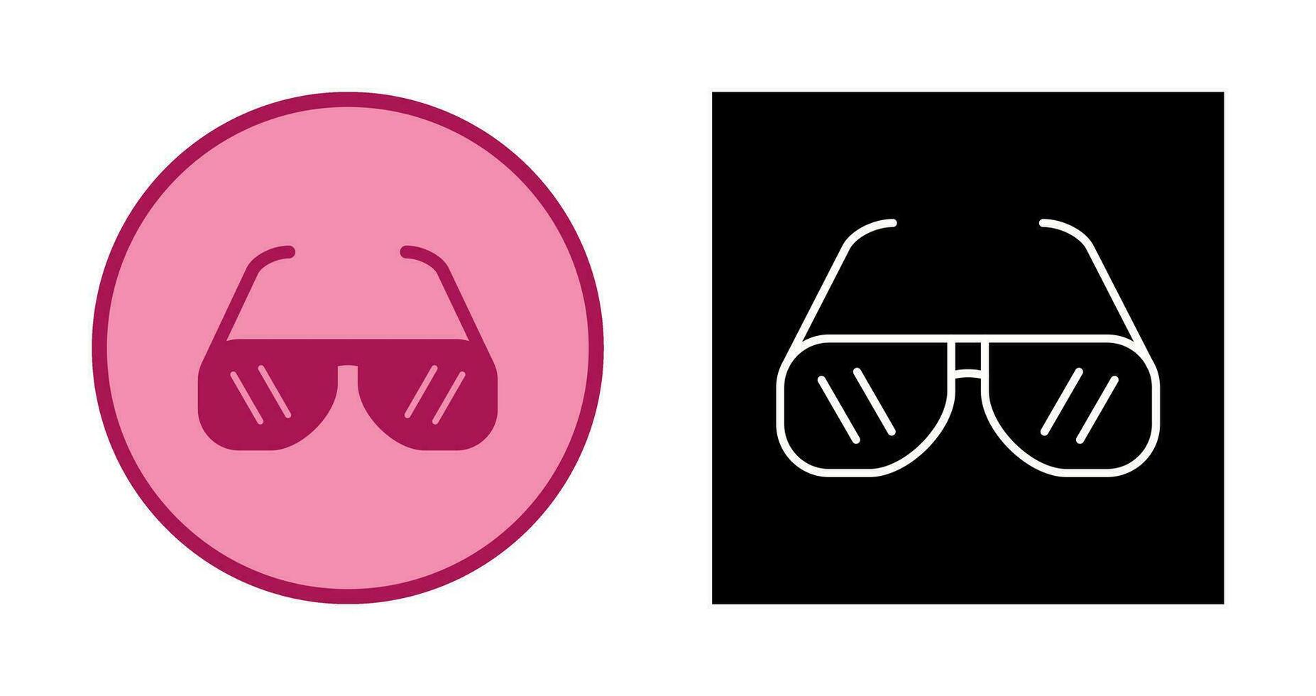 Sun Glasses Vector Icon