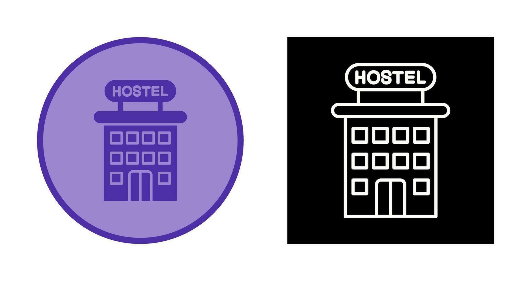 Hostel Vector Icon