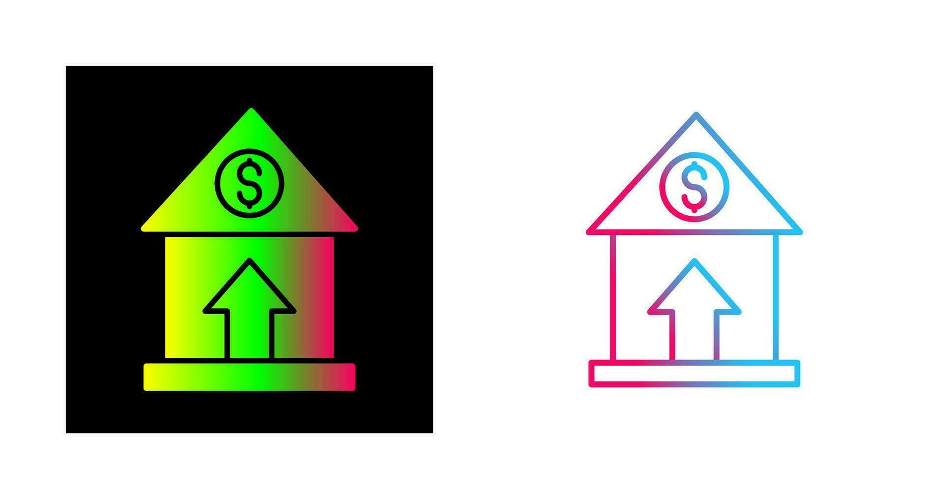 Property Value Vector Icon
