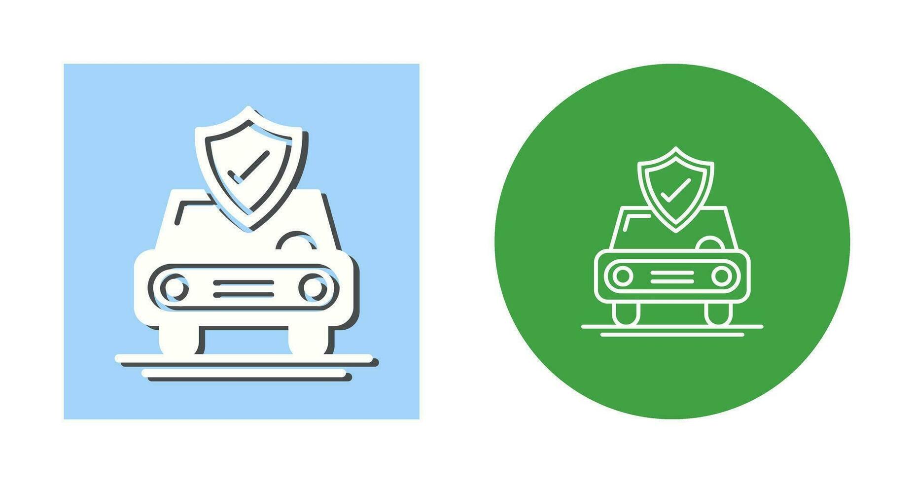 Car Protection Vector Icon