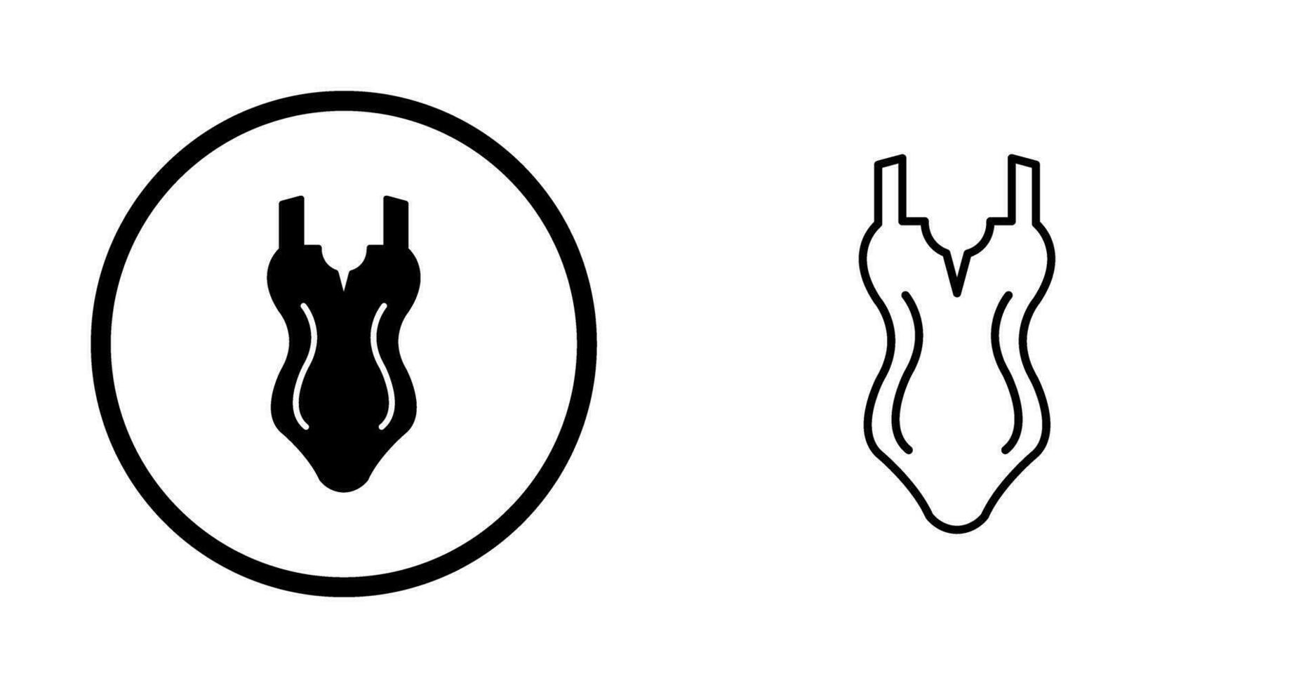 Swim Suit Vector Icon