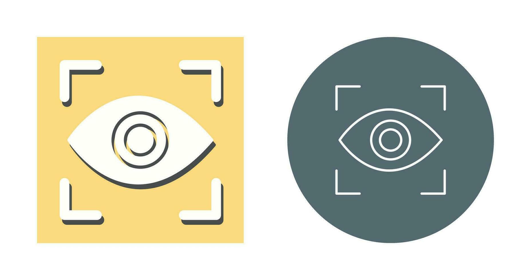 Eye Scan Vector Icon