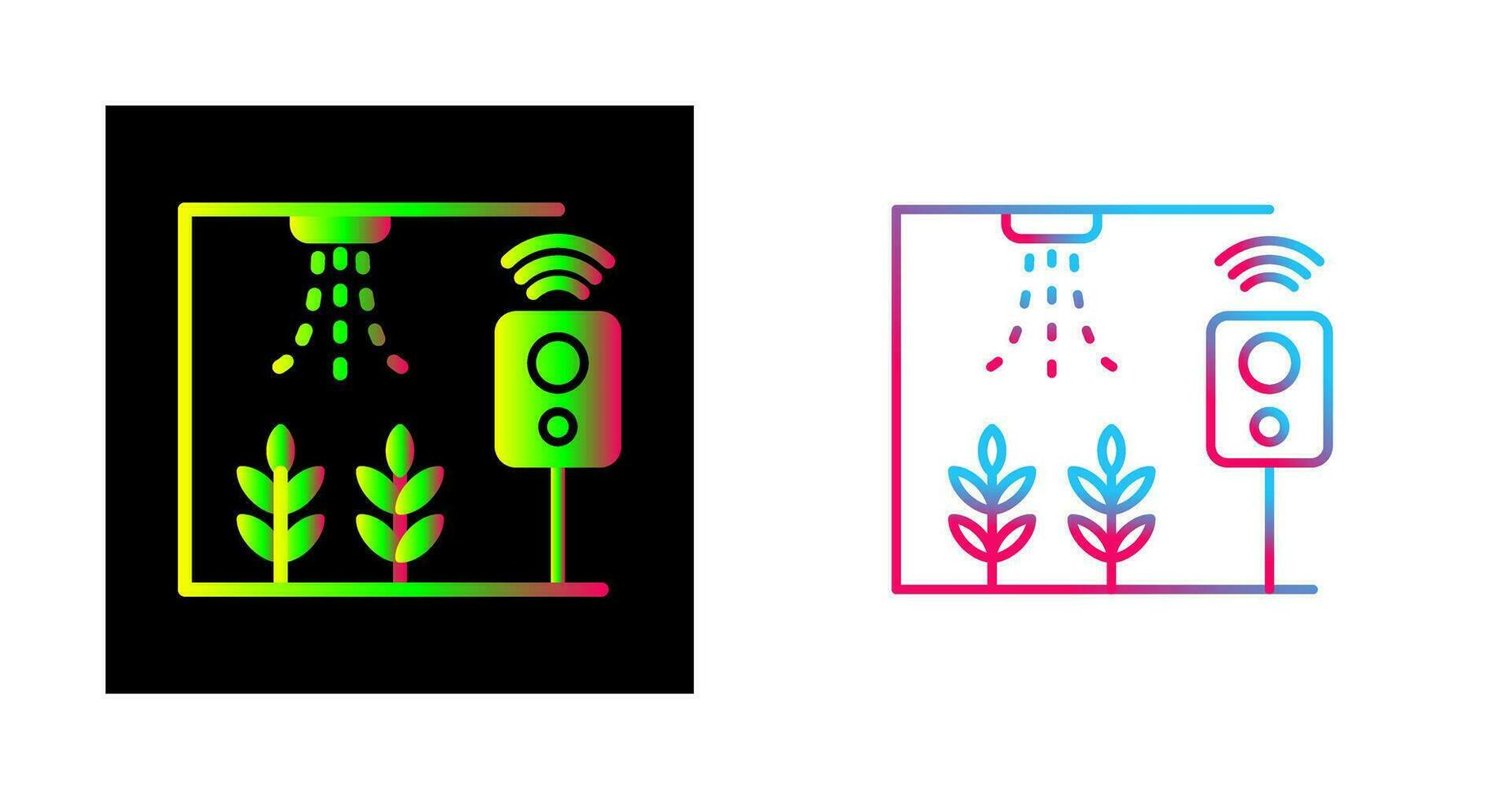 Smart Farm Vector Icon