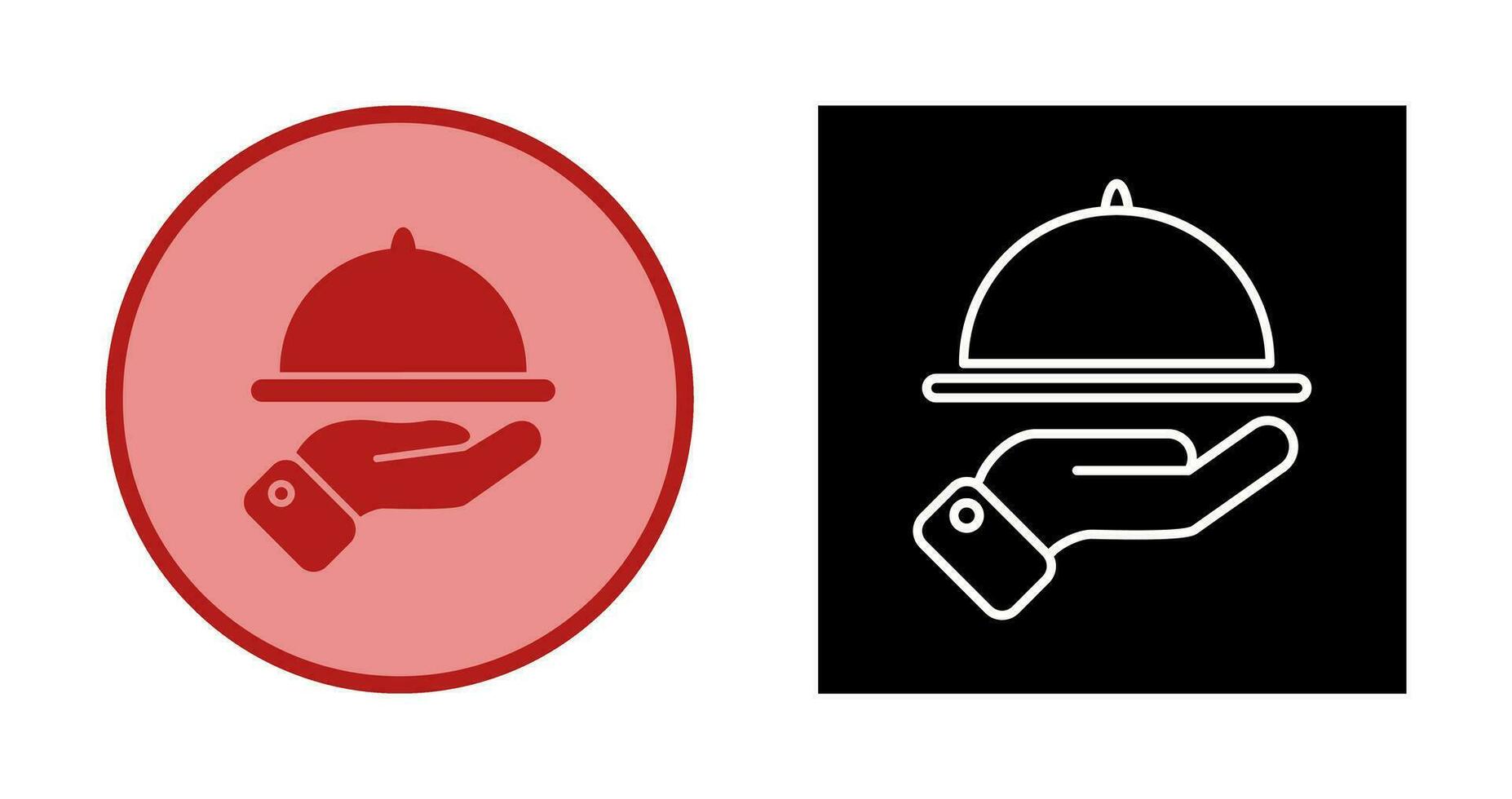 Waiter Vector Icon