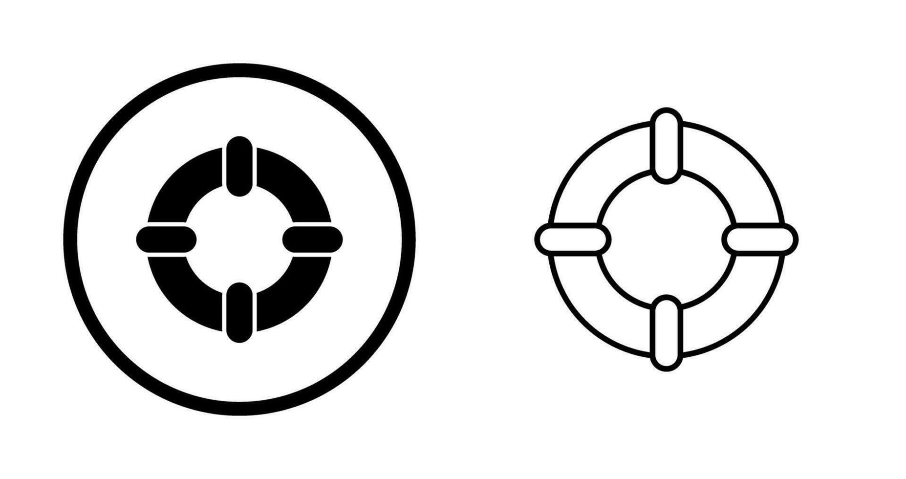 Life Saver Vector Icon
