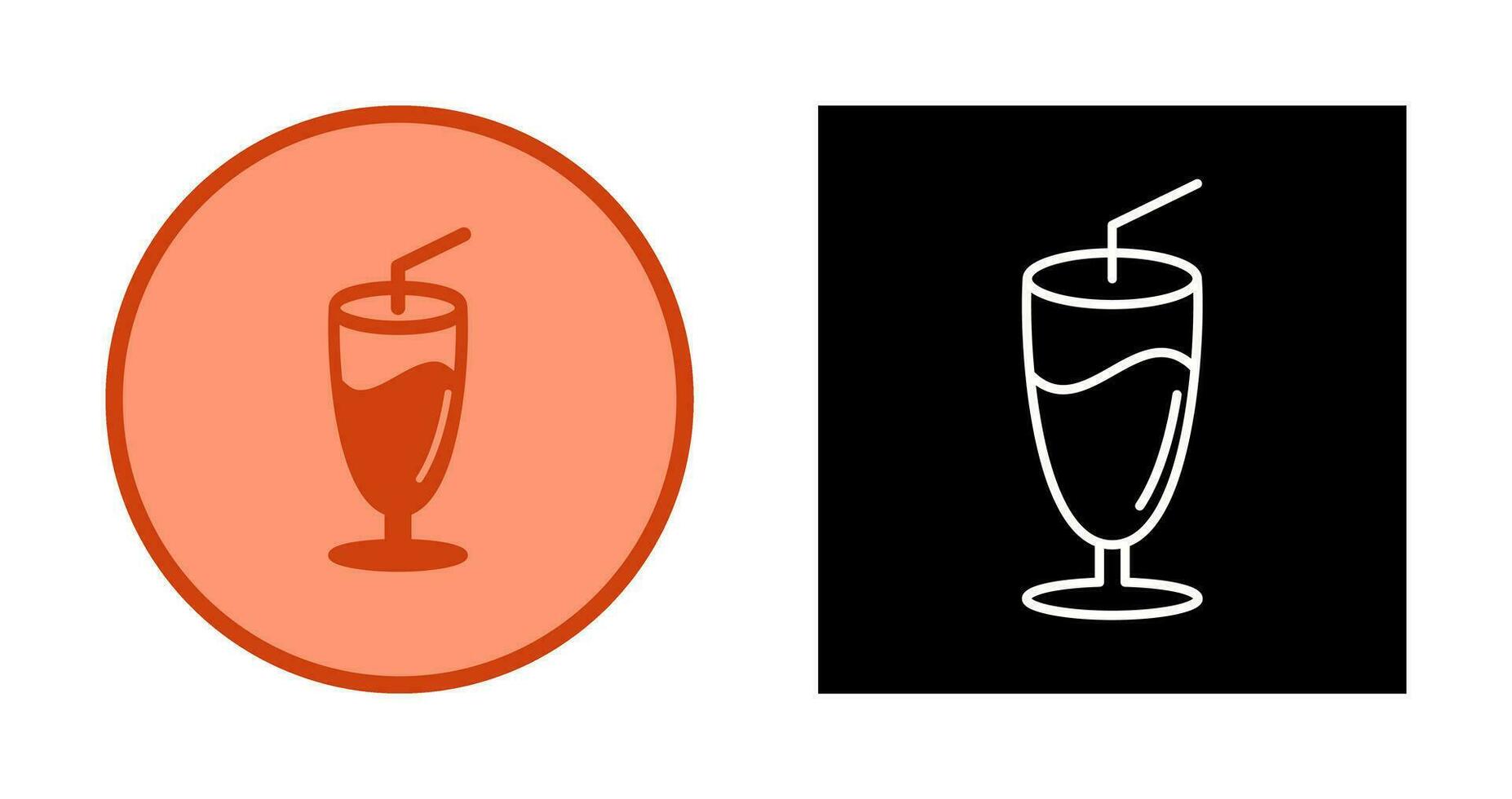 Milkshake Vector Icon