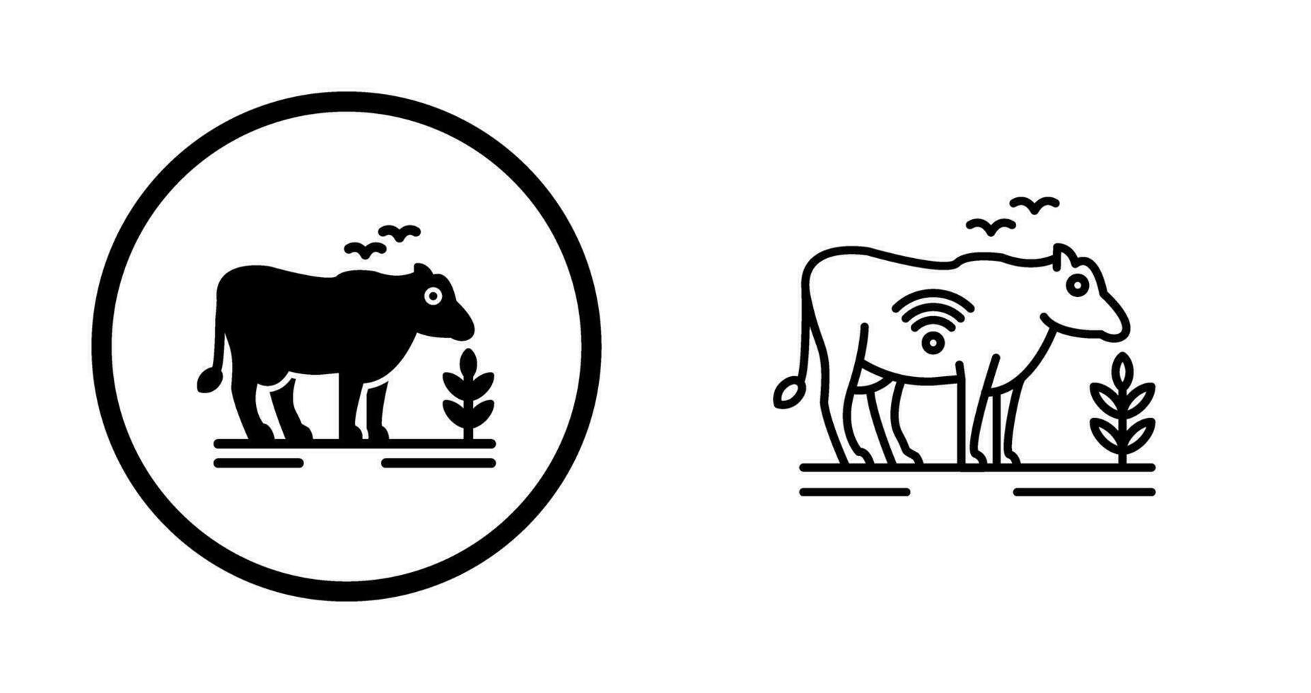 Cattle Vector Icon