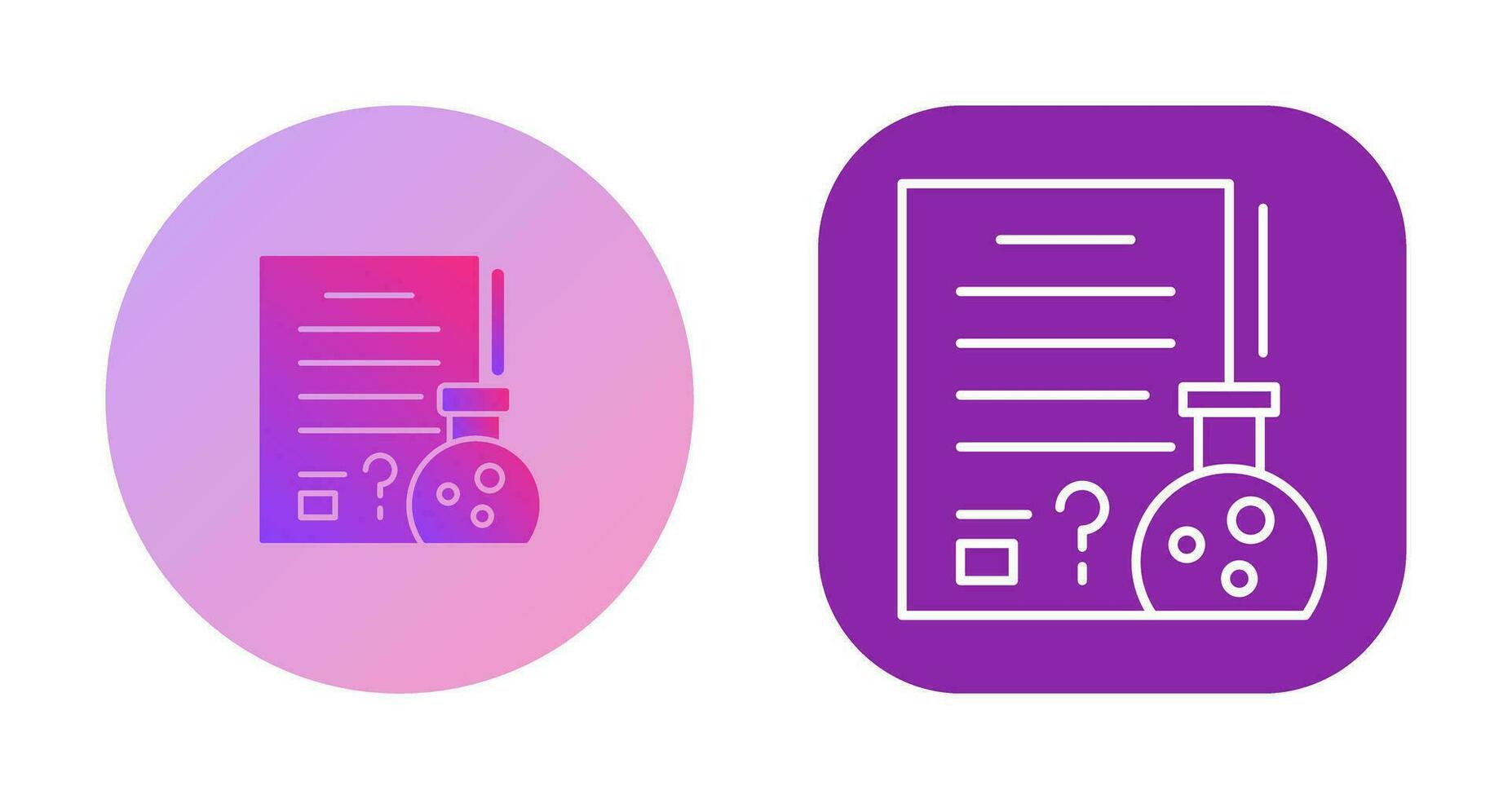 Hypothsis Vector Icon