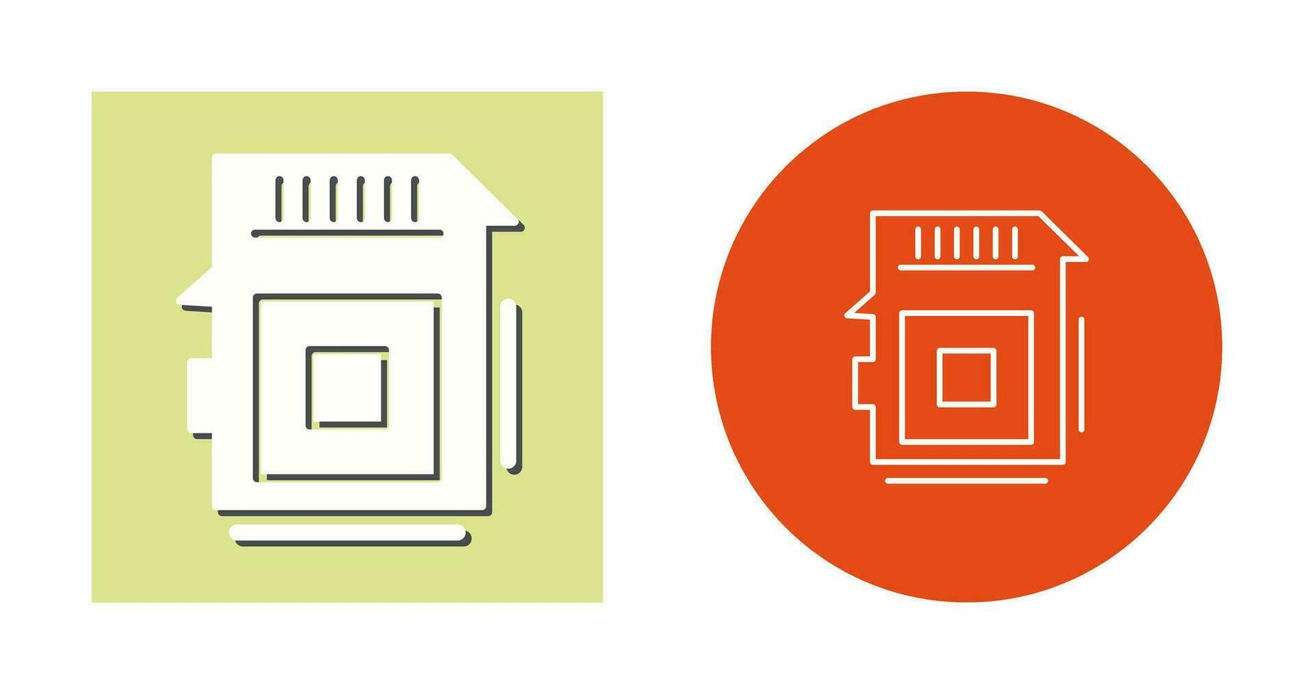 Sd Card Vector Icon