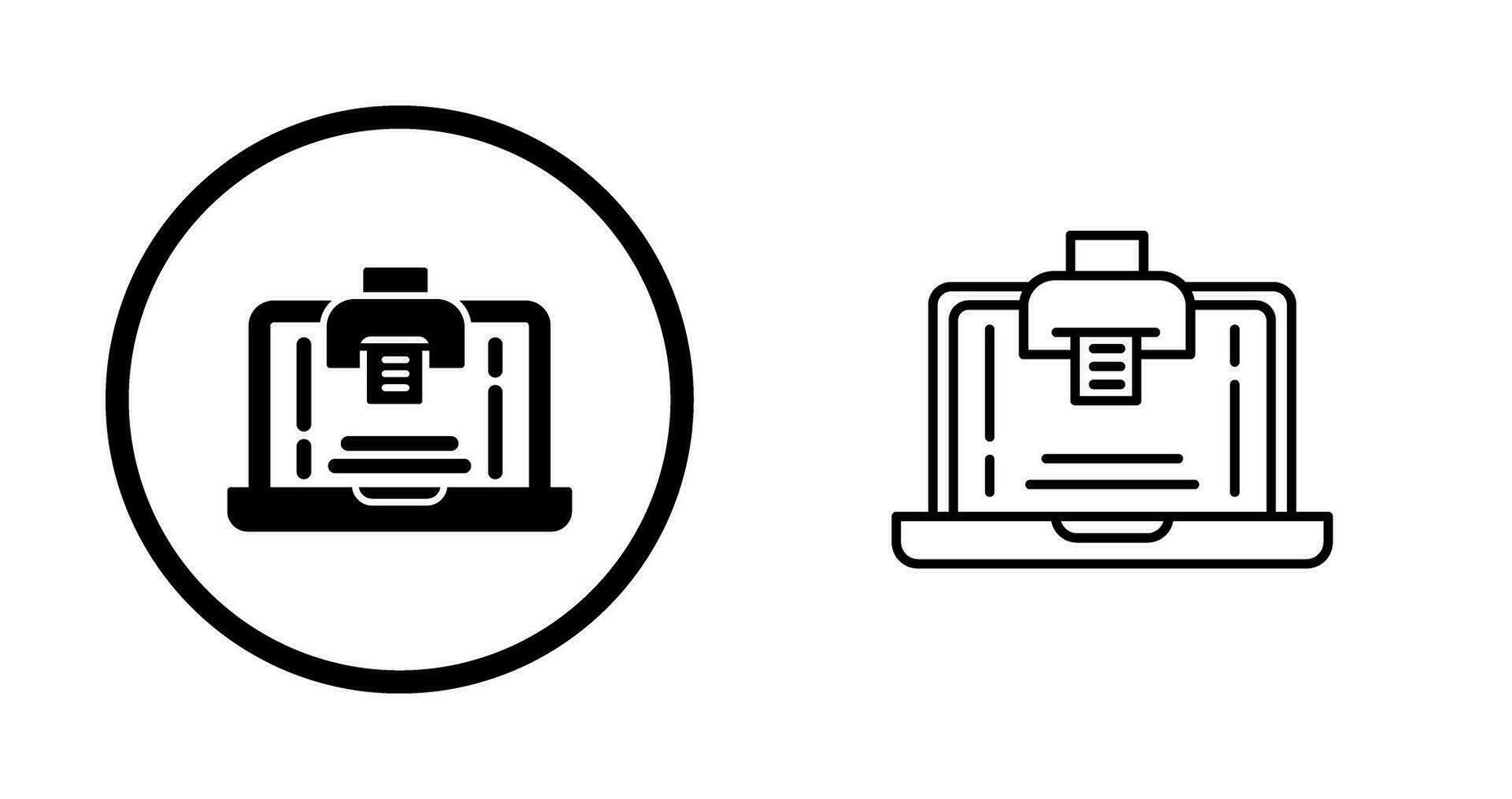 Print Vector Icon