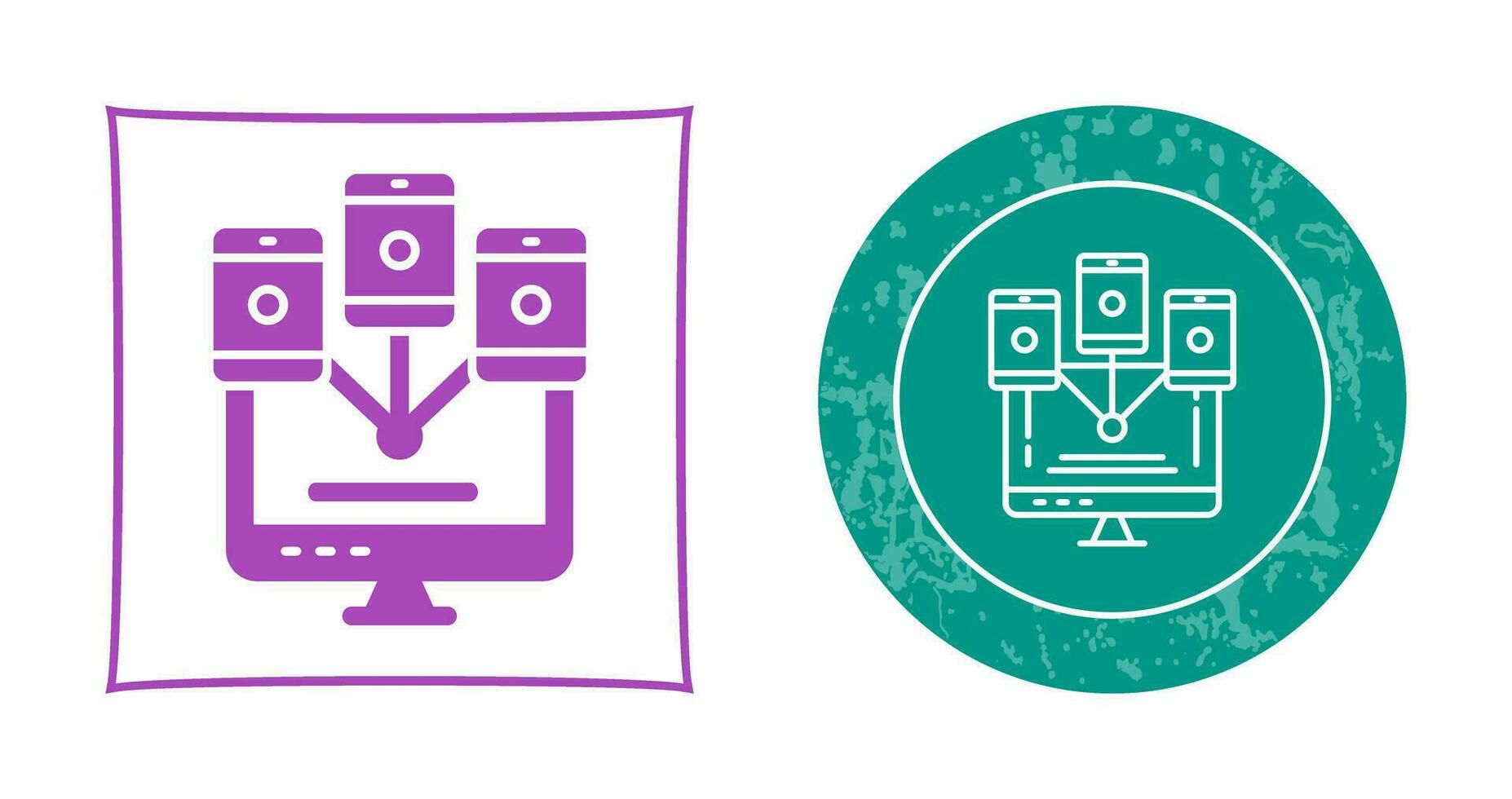 Computer Networks Vector Icon