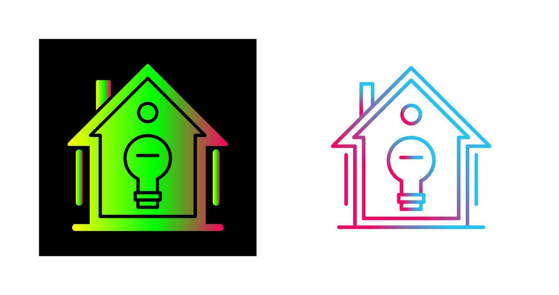 icono de vector de automatización del hogar