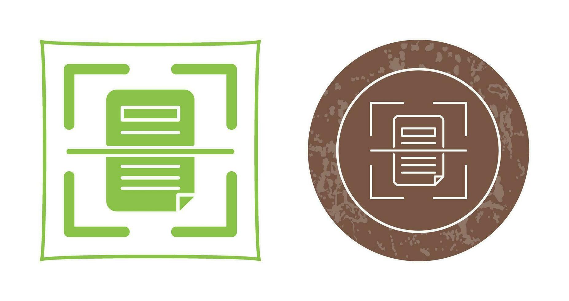 Scan Vector Icon
