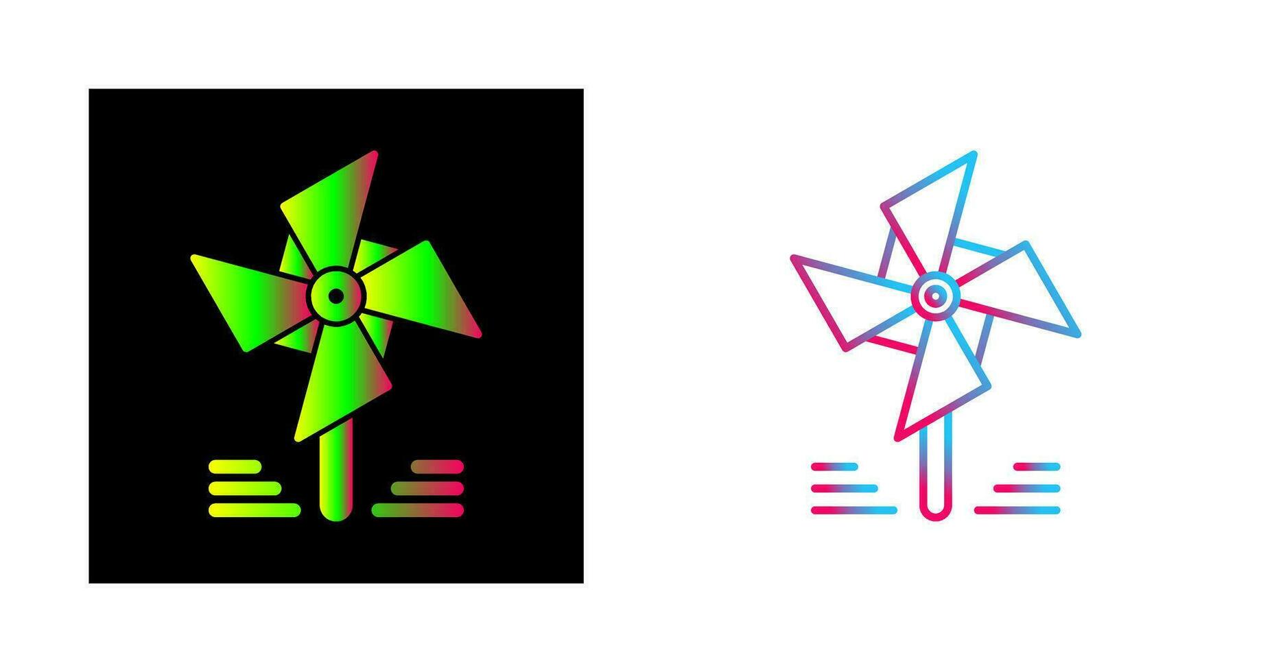 Pinwheel Vector Icon