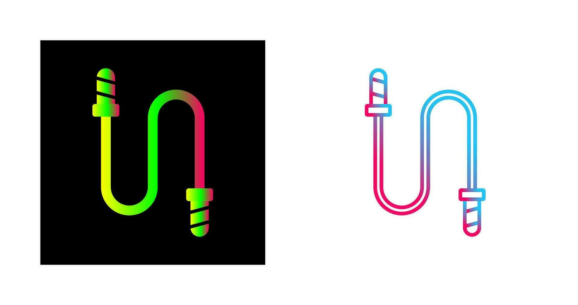 Jumping Rope Vector Icon