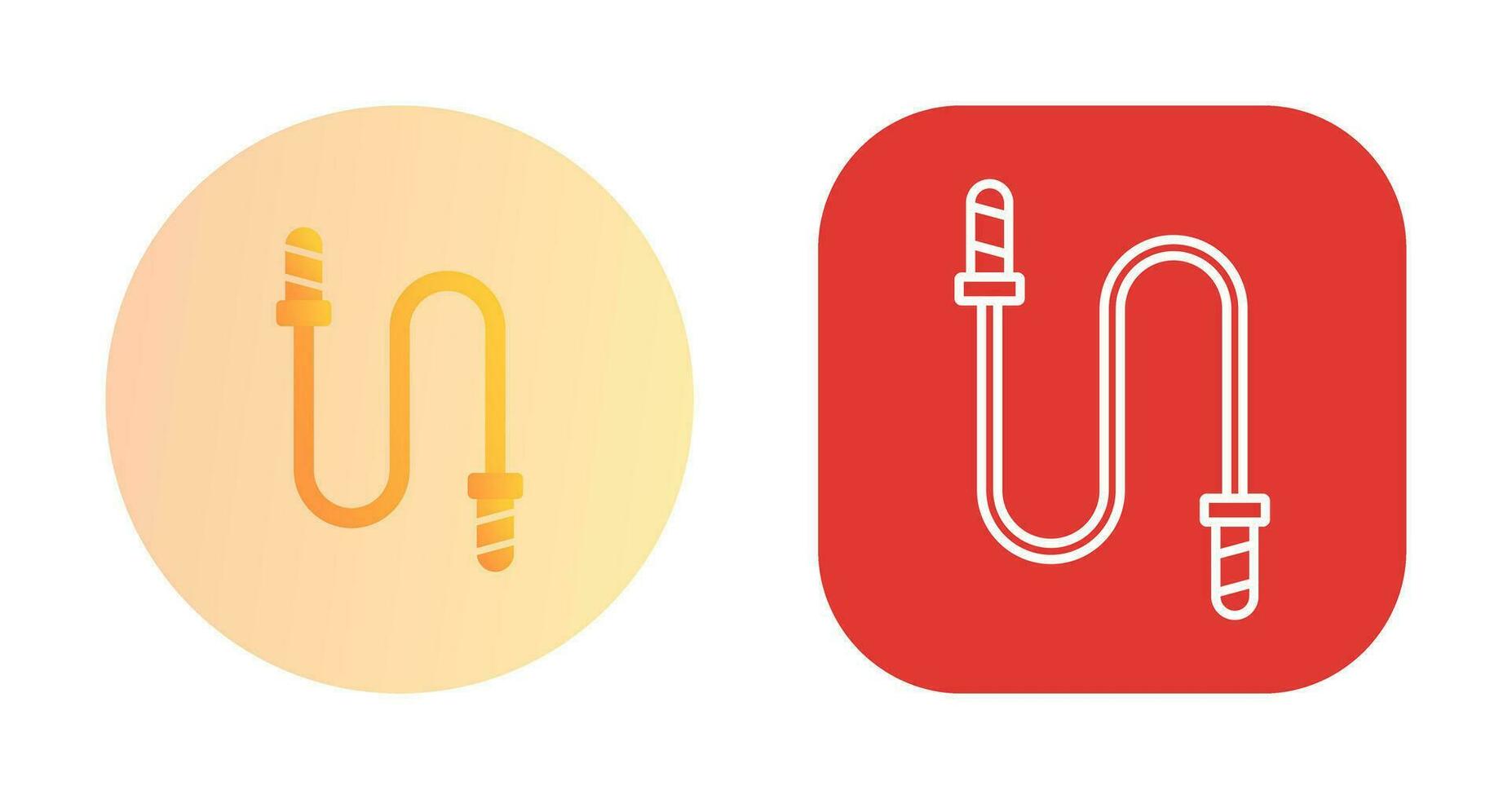 Jumping Rope Vector Icon