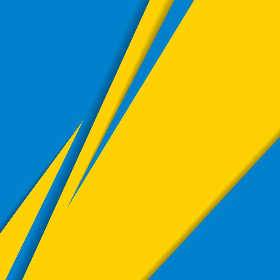 Abstract background Ukrainian flag colors vector