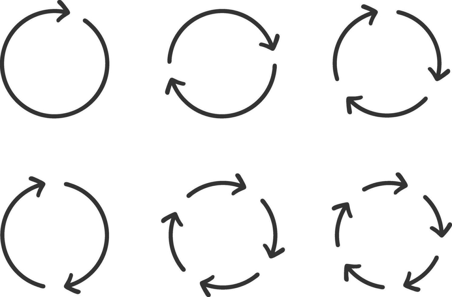 Collection arrows vector background black and white symbols. Different arrow icon set circle, up, curly, straight and twisted. Design elements.