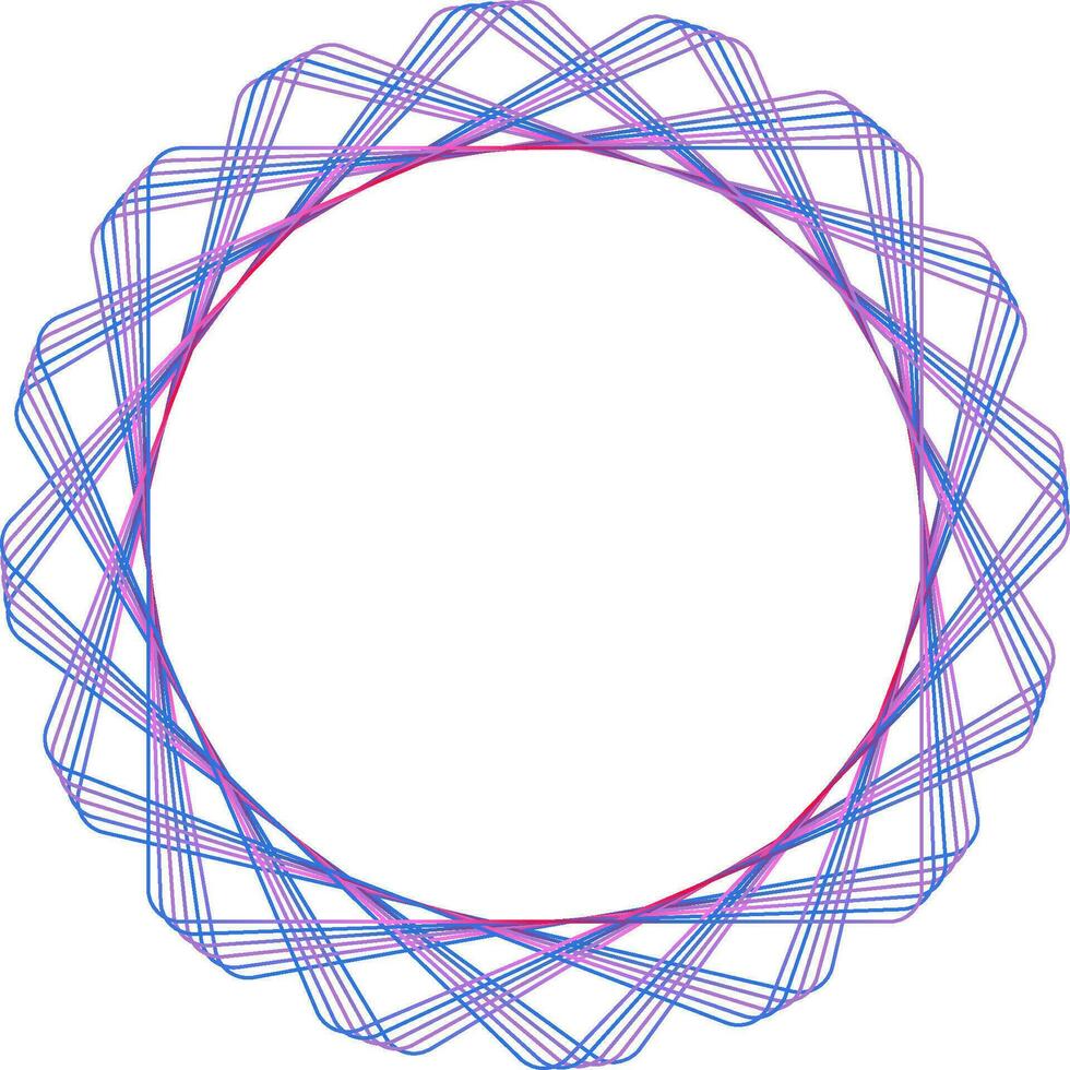 Geometric Mandala Design vector