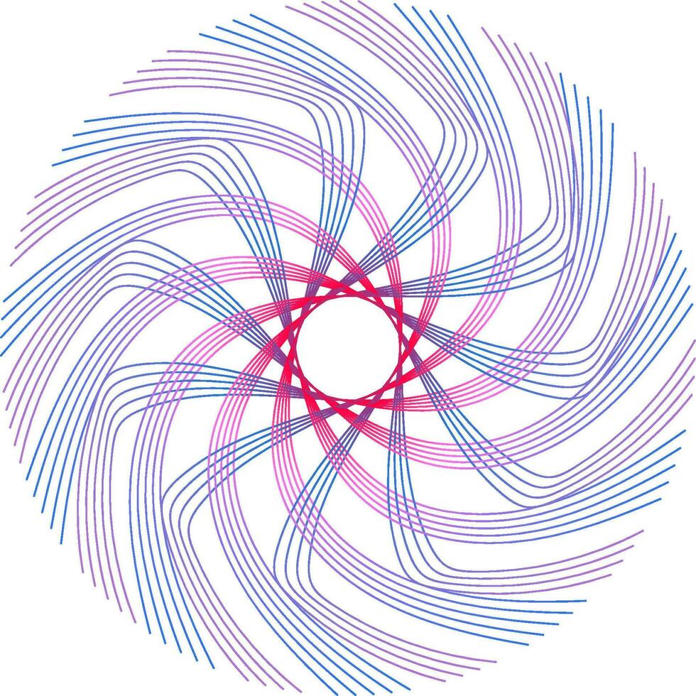 Geometric Mandala Design vector