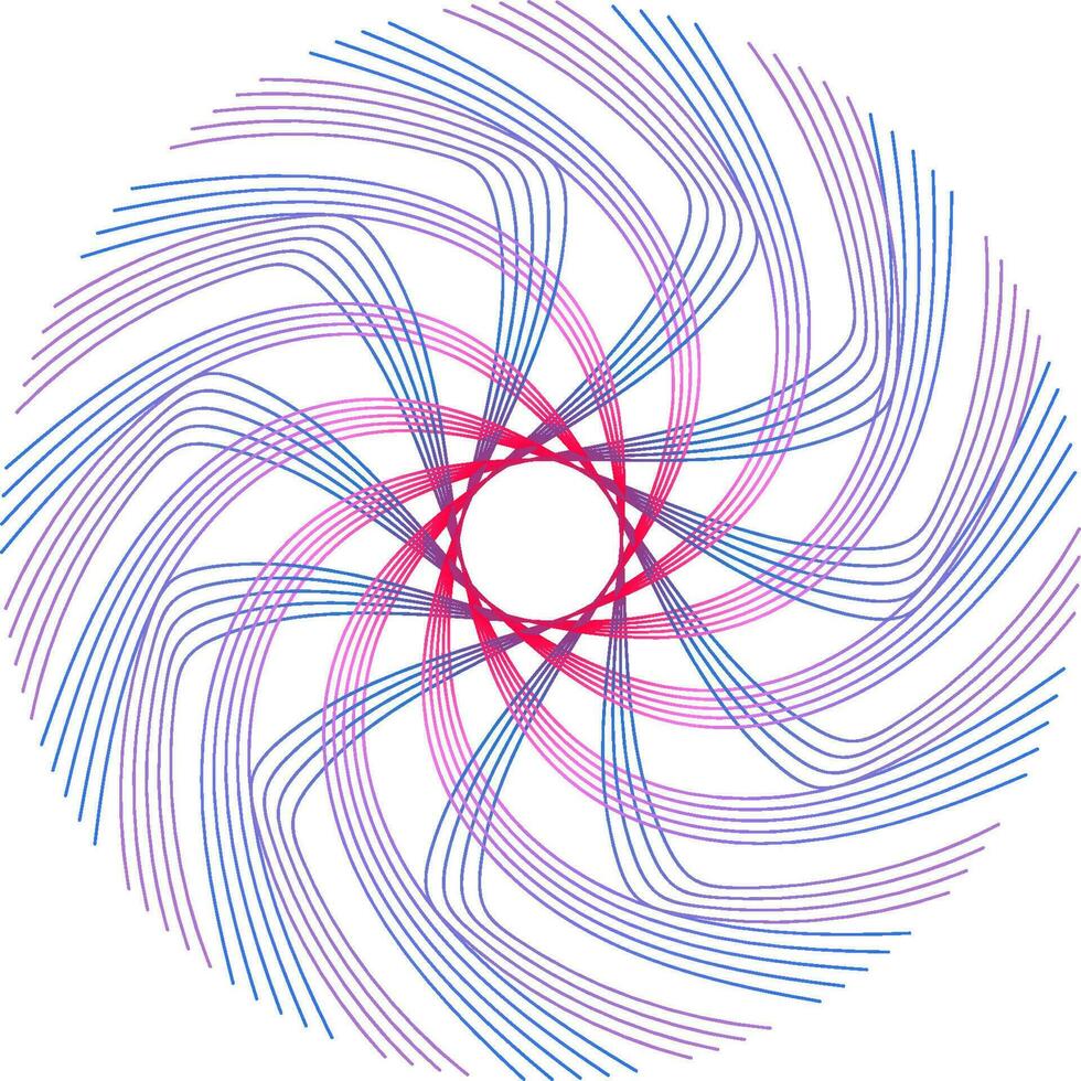 geométrico mandala diseño vector