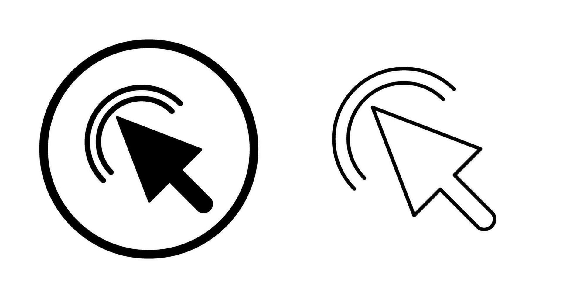 Click Vector Icon