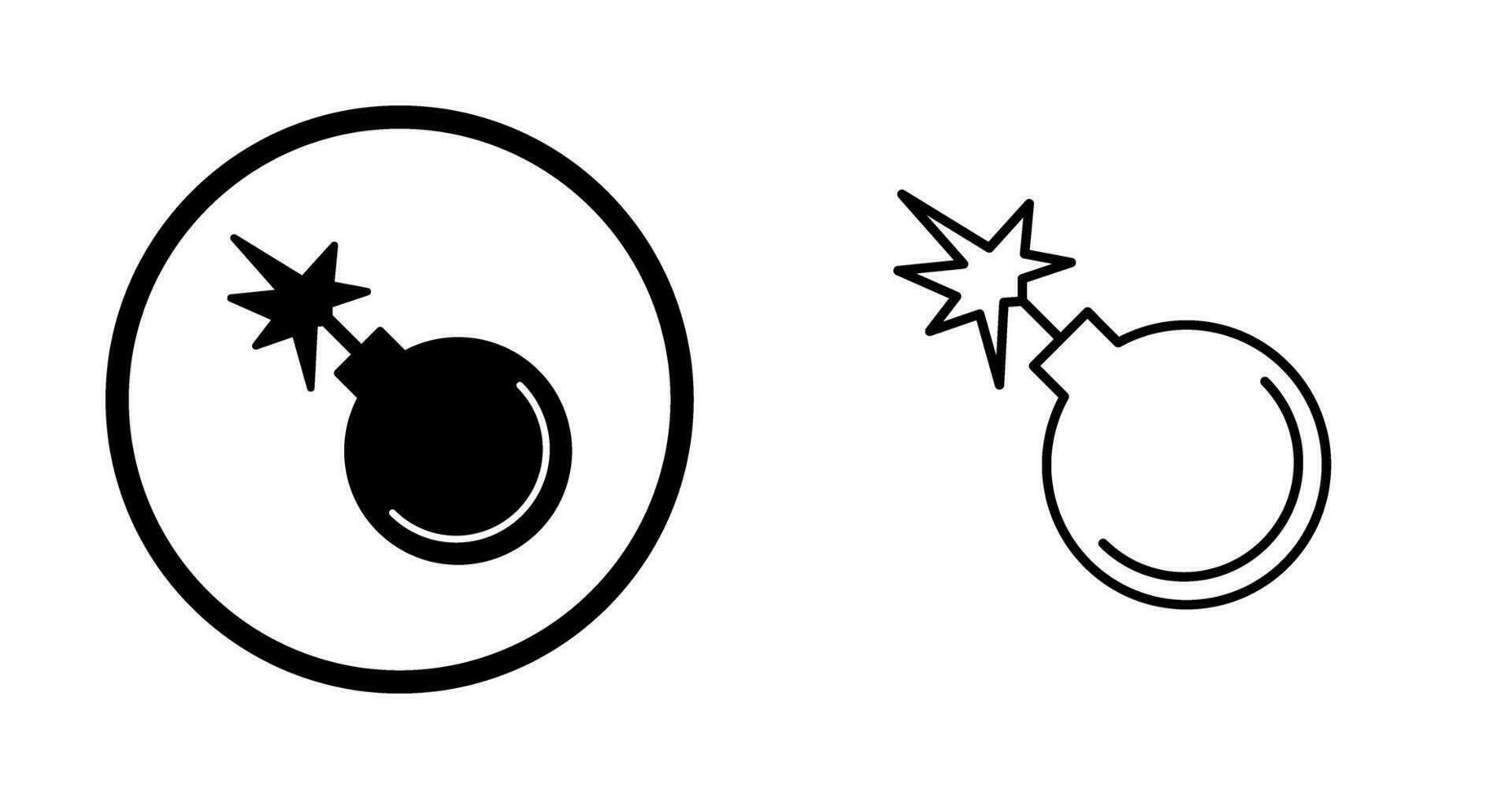 Danger of Explosion Vector Icon