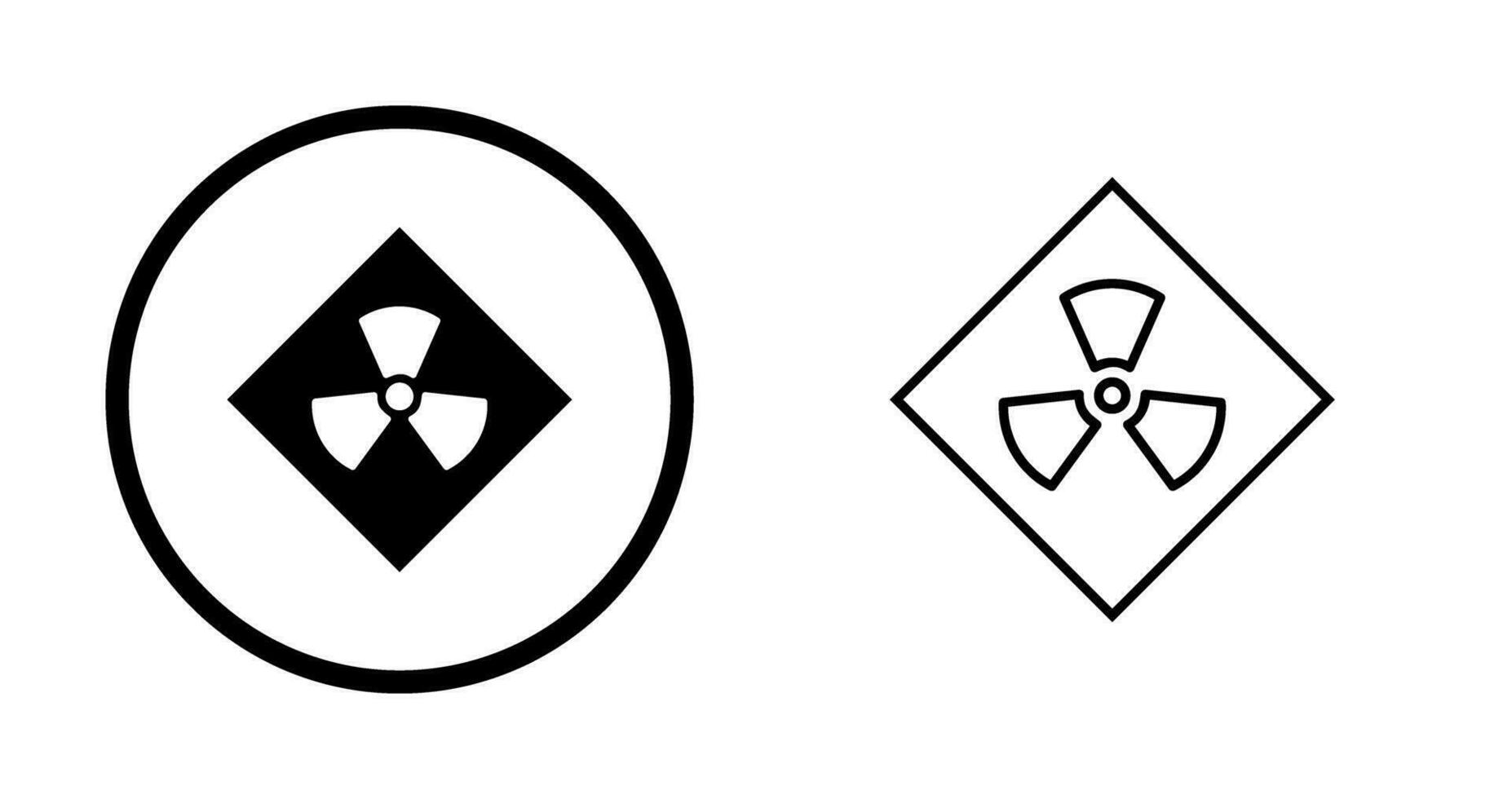 Radiation Vector Icon
