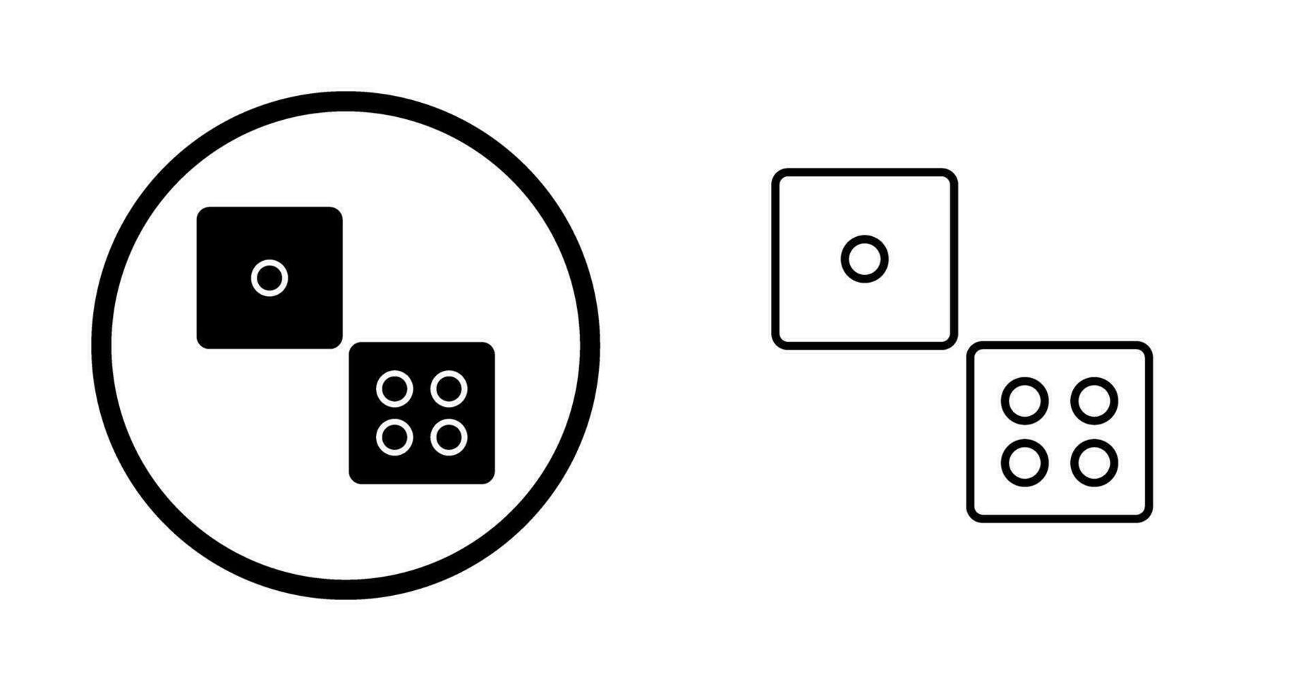 Dice Vector Icon