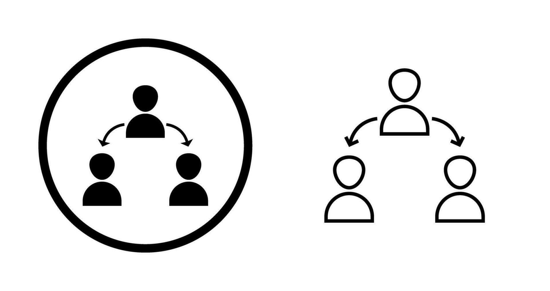 Unique Connected Users Vector Icon