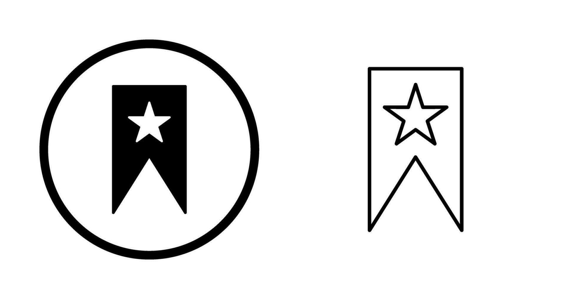 Unique Bookmarking Services Vector Icon