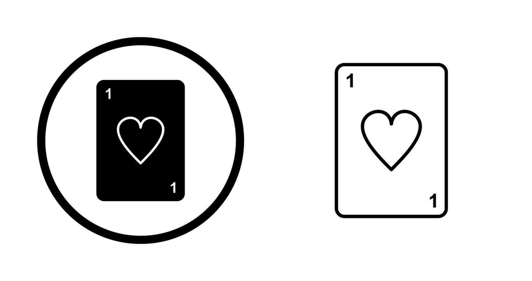 Unique Card Vector Icon