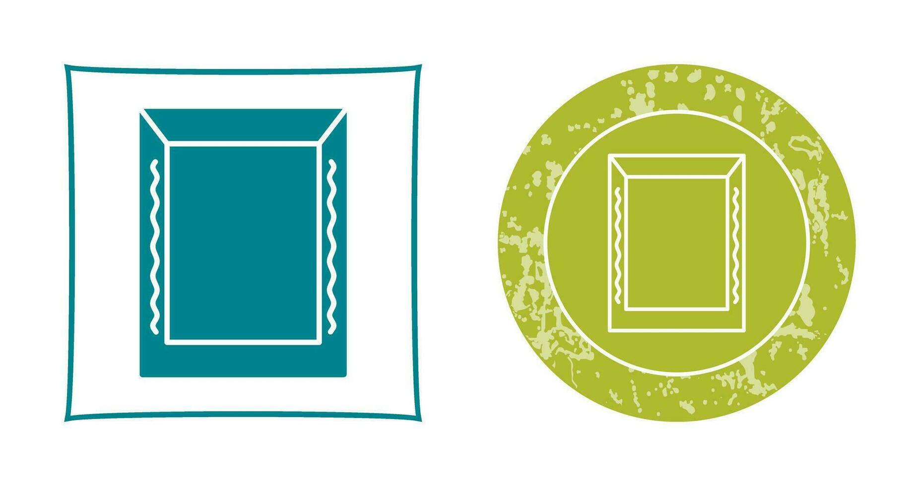 Unique Frame Vector Icon