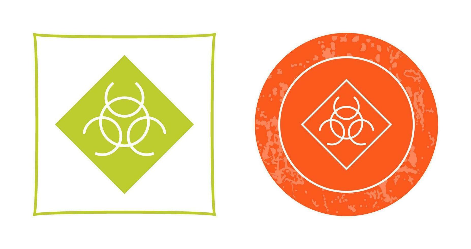 Biological Hazard Vector Icon