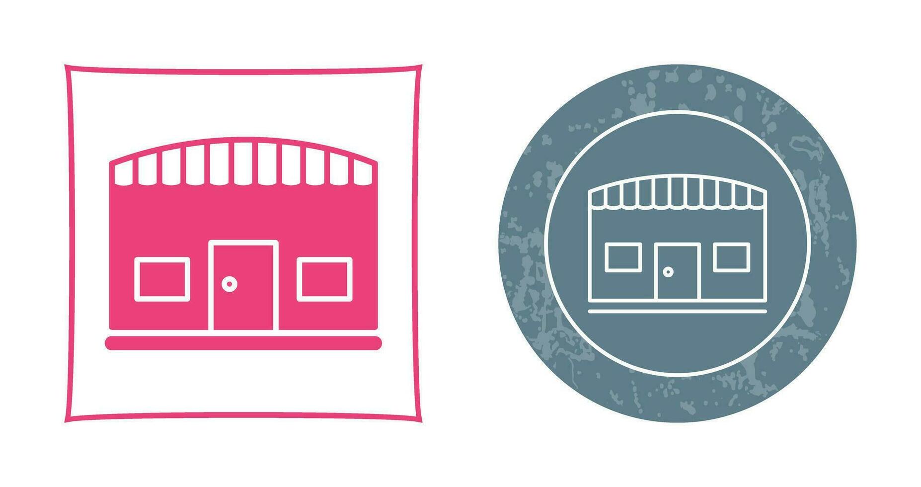 Unique Store Vector Icon