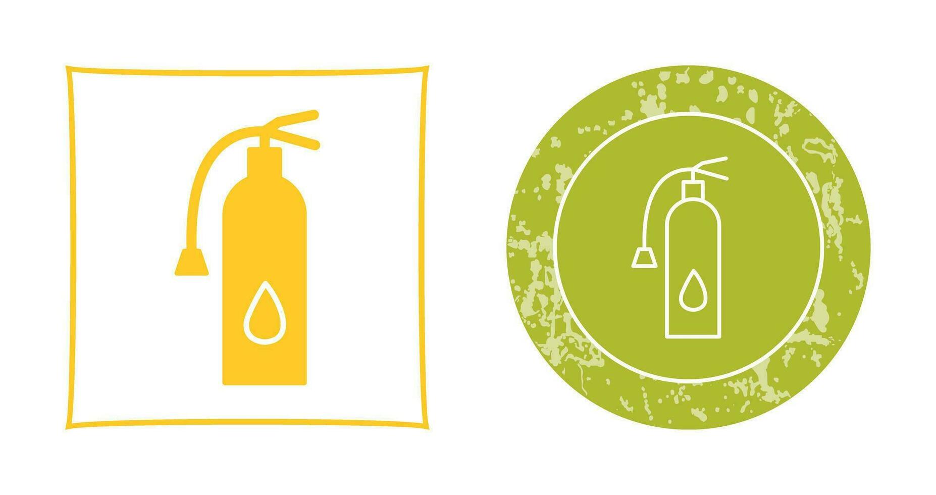 Unique Fire Extinguisher Vector Icon
