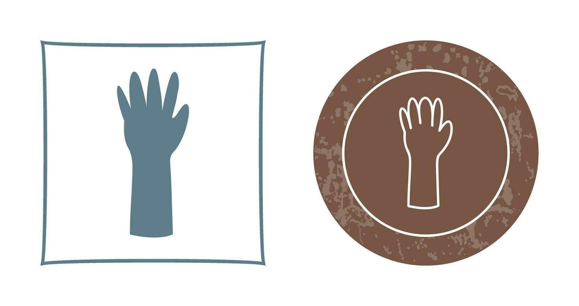 Unique Gloves Vector Icon