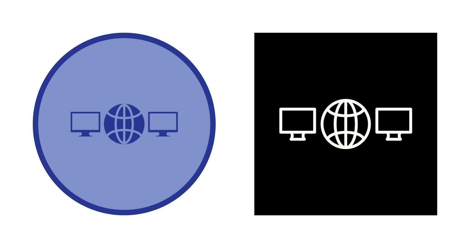 Unique Networks Vector Icon